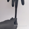 4,5g 5,0g 7,0g Tatouage Black Flexible Nitrile Gants